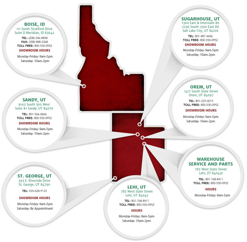 Find The Closest Business Location For A Utah Or Idaho Heating Unit
